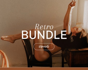 300+ Retro Lightroom Presets, Vintage Film Styles (Desktop & Mobile, .DNG, .XMP, .Lrtemplate)