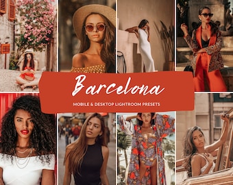 Barcelona Lightroom Presets, Mobile & Desktop Filters