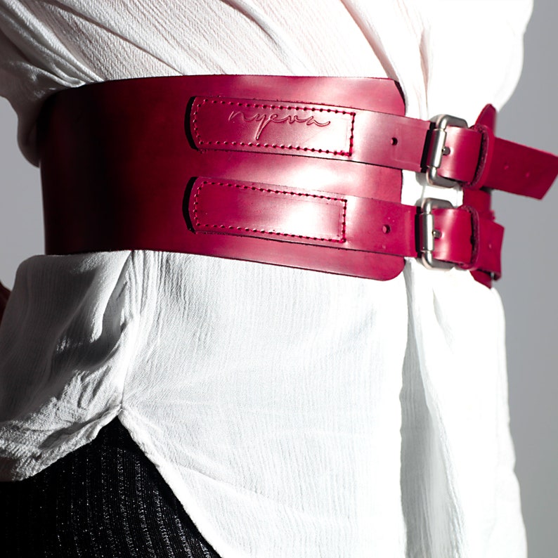 Ceinture Femme Dentelle Et Simili Cuir - Noeud Papillon Bohème - Adjustable 60-100 Cm - Pour Robes Et Manteaux