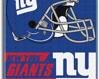 New York Giants Beach Towel - NFL Official Merchandise - 30" x 60"