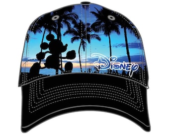 Vintage Adult Baseball Hat Sunrise Mickey – Disney Classic Adjustable Cap