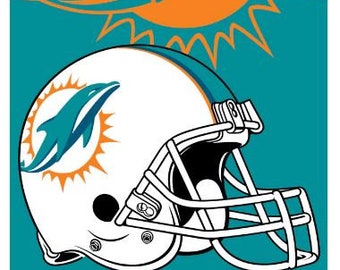 Miami Dolphins Beach Towel - NFL Official Merchandise - 30" x 60"
