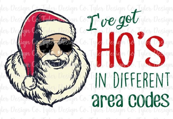 Printable 3 skin tones included! PNG In Different Area Codes Santa ...