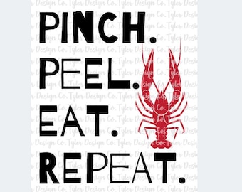 Graphisme de chemise d'ébullition d'écrevisses : répétition de manger de pincée de peau (fichier PNG)