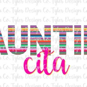 Tia Cita Serape Design: Fiesta de revelação de gênero (download digital)