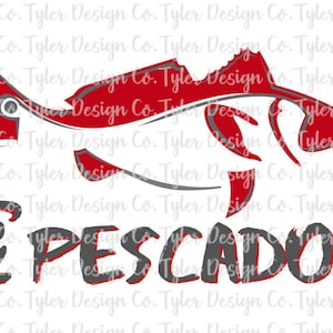 Rojo Pescador, Saltwater Fishing, Sublimation Digital Design, Instant Download, Redfish, Trout, Flounder, Fish, PNG File