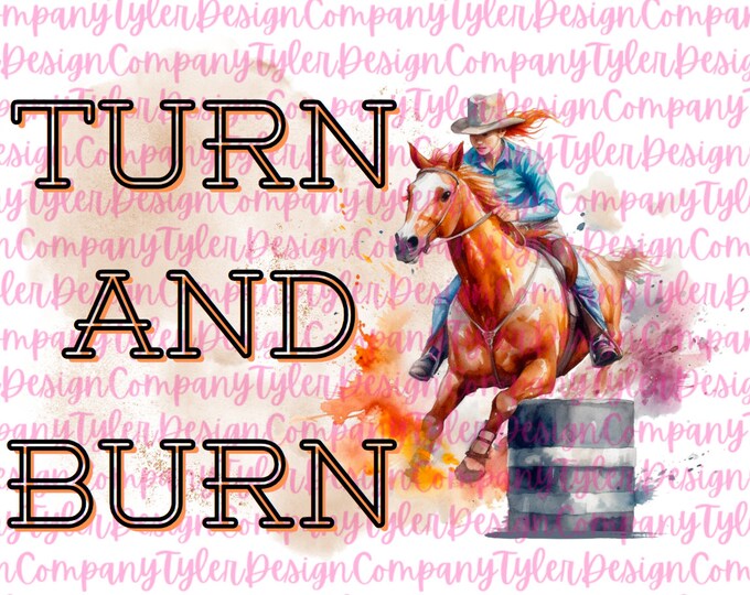 Printable Sublimation Design | Barrel Racer | Aztec Background | Png ...