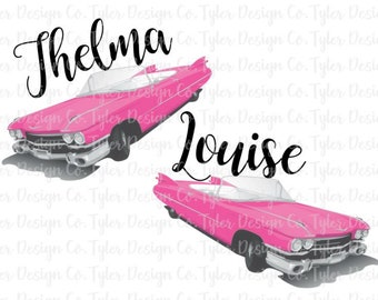 12sets/lot Thelma and Louise Set Metal best friends sister