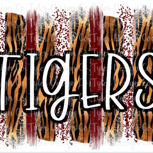 Go Tigers PNG Sports Mom Team Spirit Digital Download - Etsy