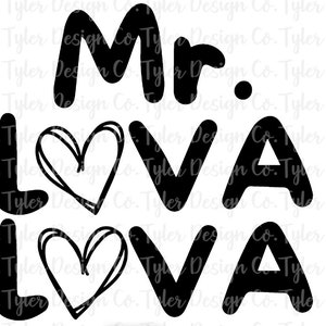 Mr. Lova Valentine&#39;s Heart Design (Digital Download)