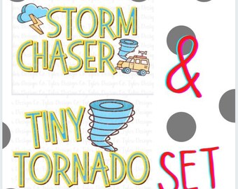 Storm Chaser & Tiny Tornado Matching Set (Digital Download)