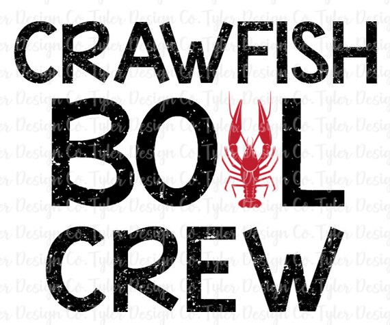 Crawfish Crew Funny Cajun Crawfish Boil Shirt - White Crawfish Crew Funny Cajun Crawfish Boil Shirt - White