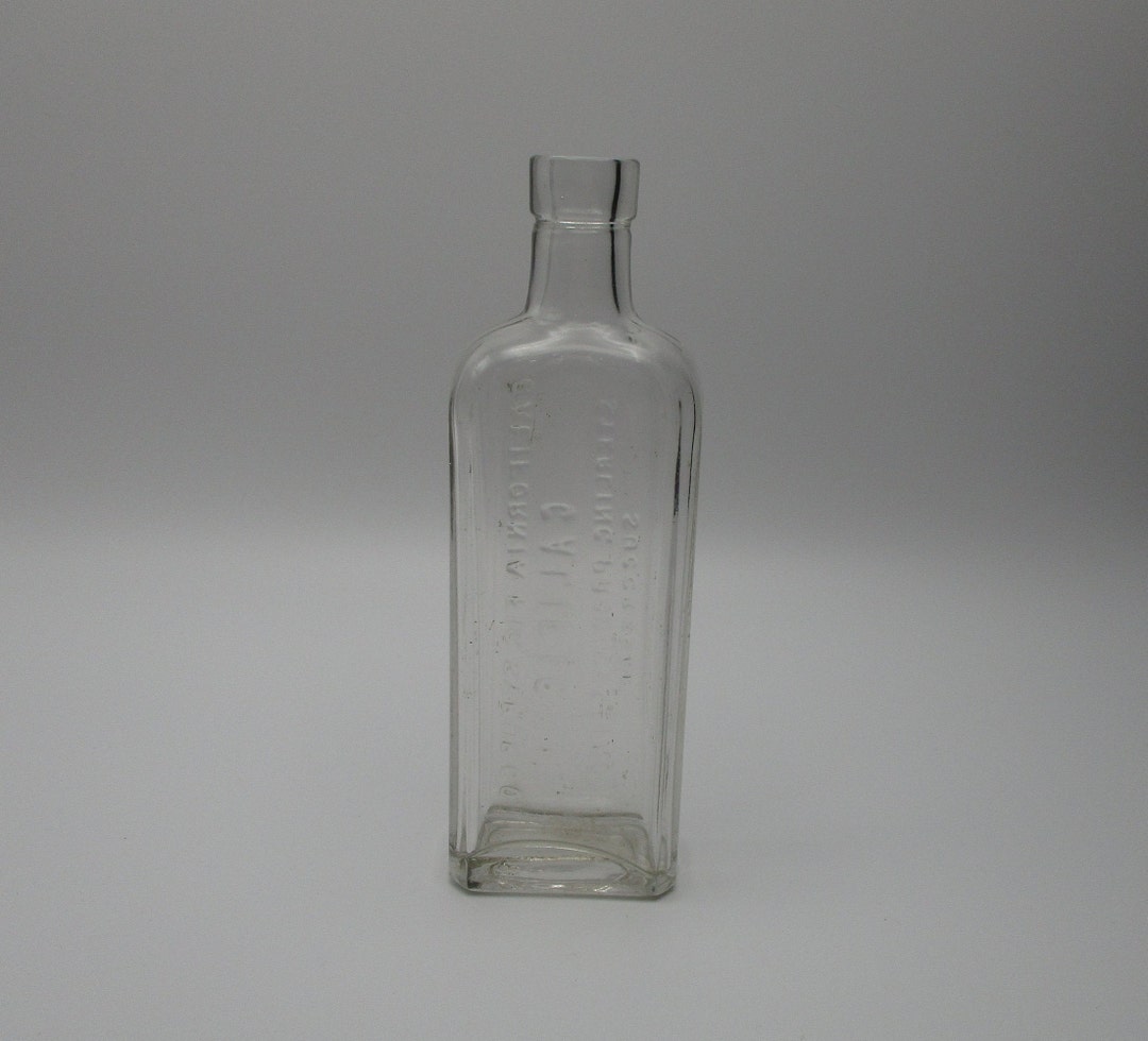 Vintage California Fig Syrup Bottle Dandtbarnfinds Etsy