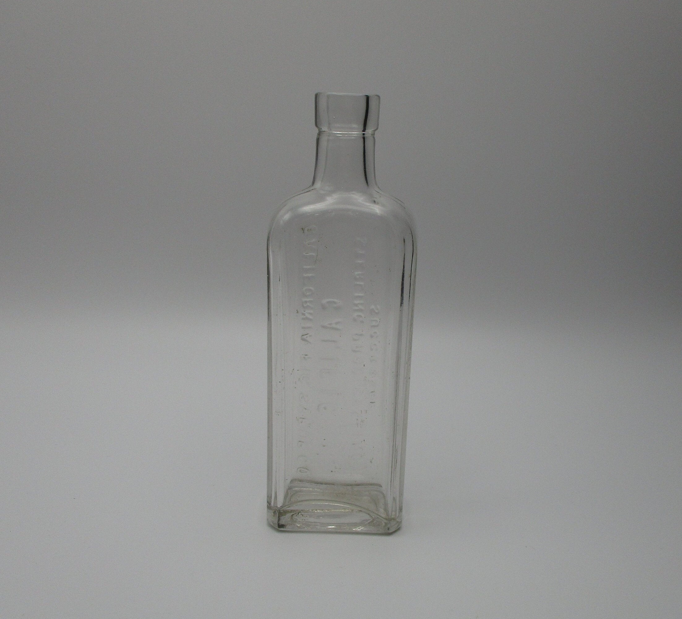 Vintage California Fig Syrup Bottle Dandtbarnfinds Etsy