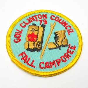 Boy Scout Patch - Clinton Council - DandTBarnFinds