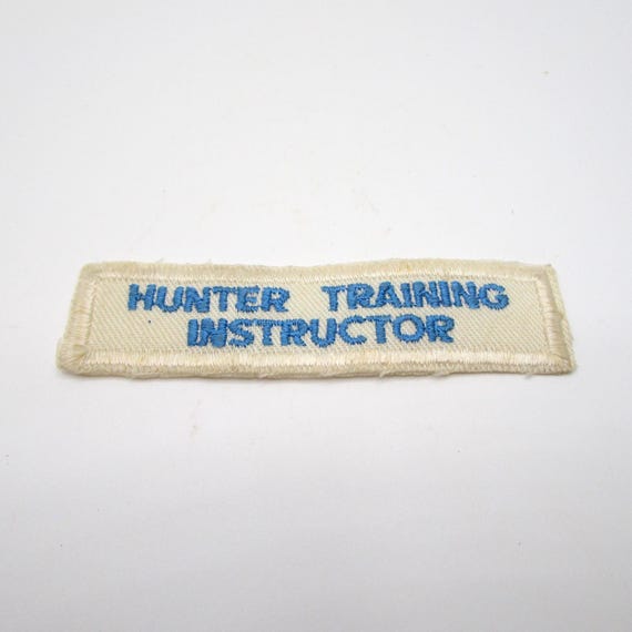 Hunter Training Instructor Patch - DandTBarnFinds - image 3