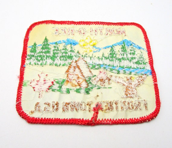 Boy Scout Patch - Frontier Town - DandTBarnFinds - image 2