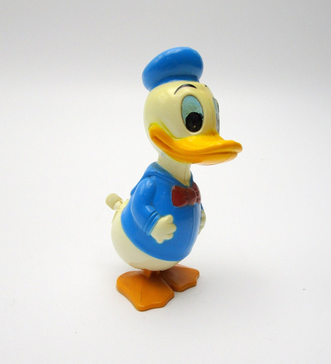 Vintage Donald Duck Wind up Toy Dandtbarnfinds Etsy