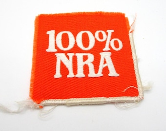 100% NRA Patch - DandTBarnFinds