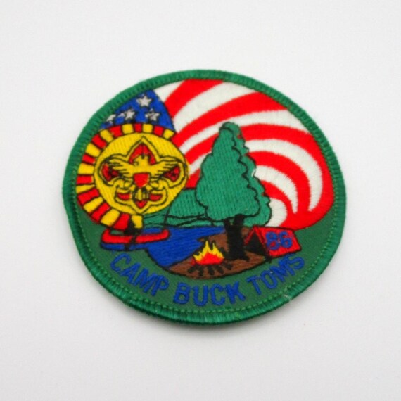 Boy Scout Patch - Camp Bucks Tom - DandTBarnFinds - image 3