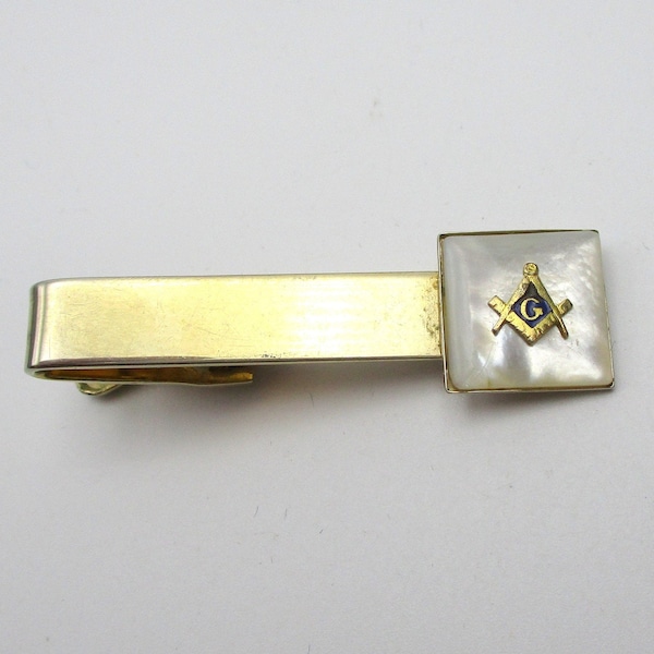 masonic cufflinks and tie clip