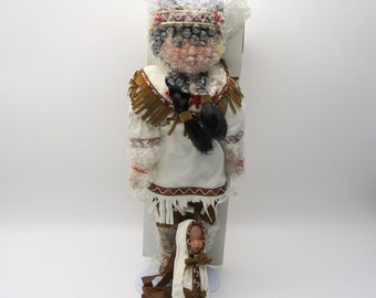 Vintage Native Doll with Baby - DandTBarnFinds