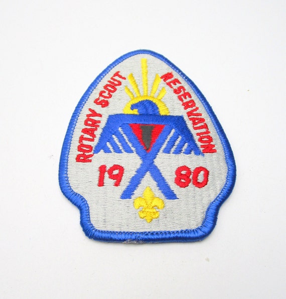 Boy Scout Patch - Rotary Scout - DandTBarnFinds