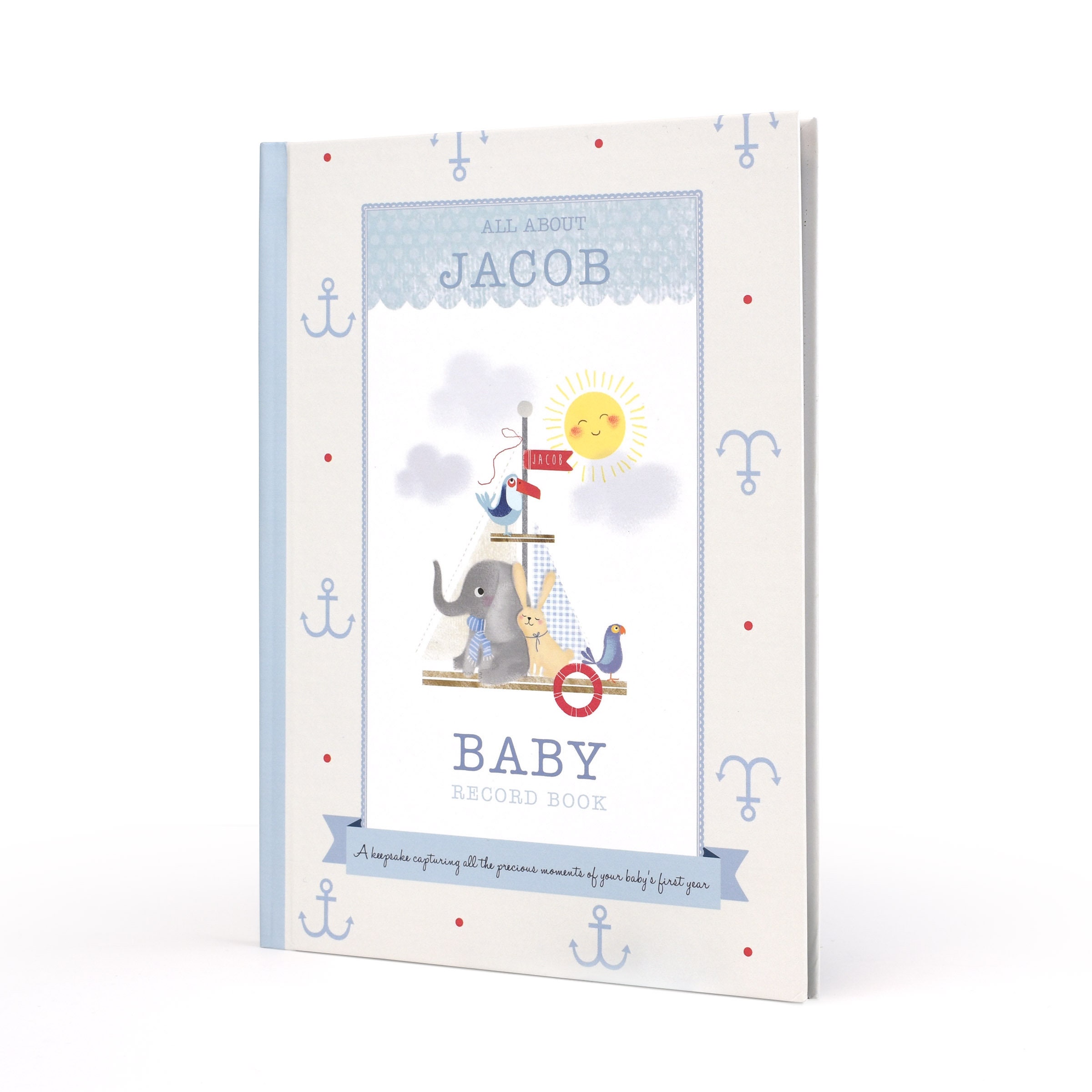 Personalised Baby Boy Record / Memory Book New Parent Etsy UK