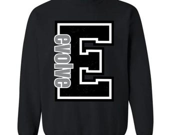 Evolve Block E Crewneck Sweatshirt (adult)