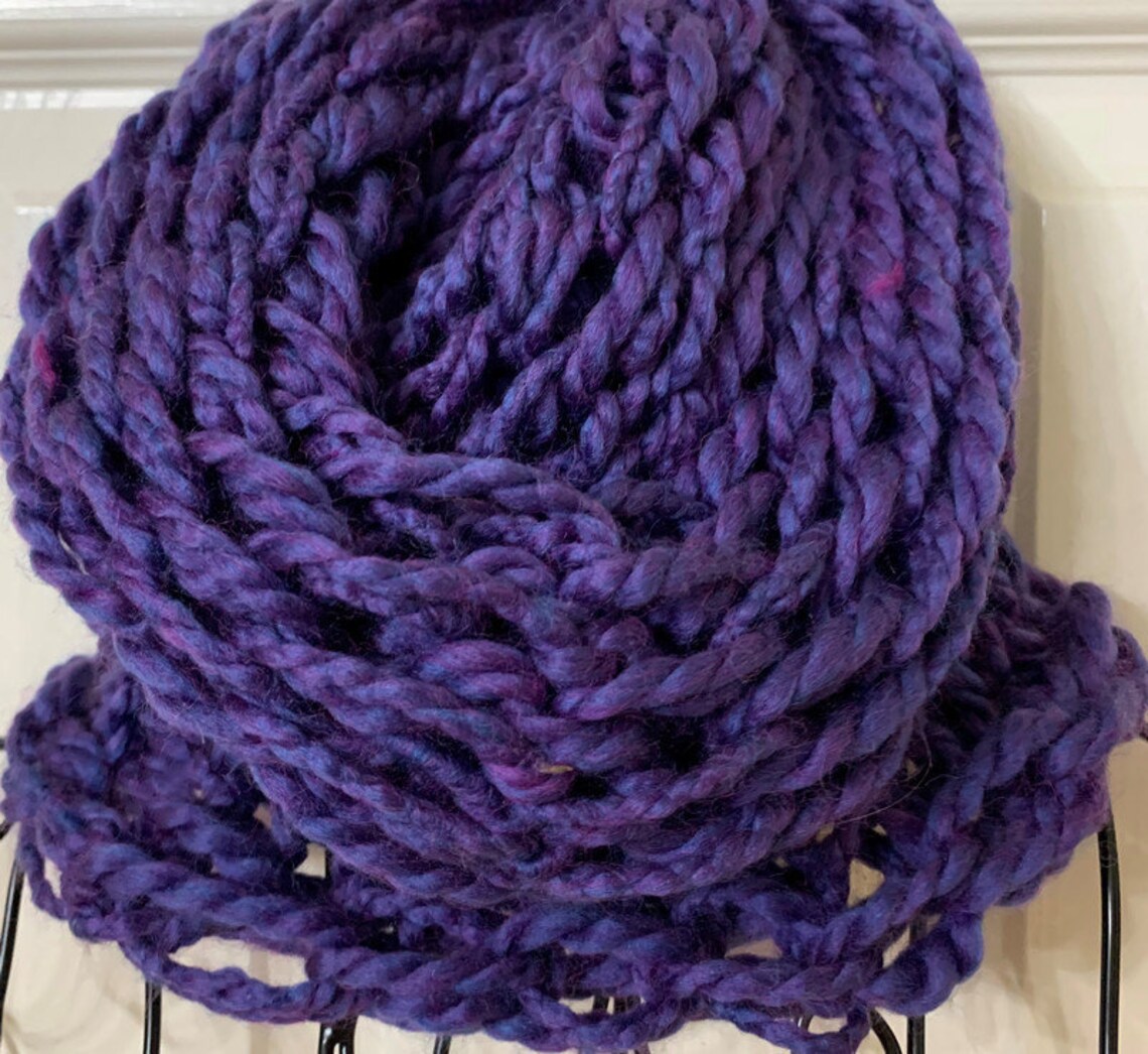 Velvet Cozy Wool™ Roving Yarn by Loops & Threads® Cowl Etsy