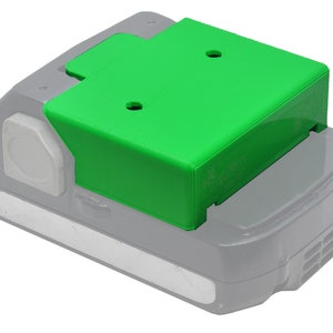 4-Pack - Barnyard Intel Battery Holder and Cover for Hitachi 18V / Metabo HPT
