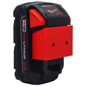4-Pack - Barnyard Intel Slim Battery Holder for Milwaukee M18