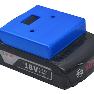 4-Pack - Barnyard Intel Battery Holder and Cover for Bosch 18V