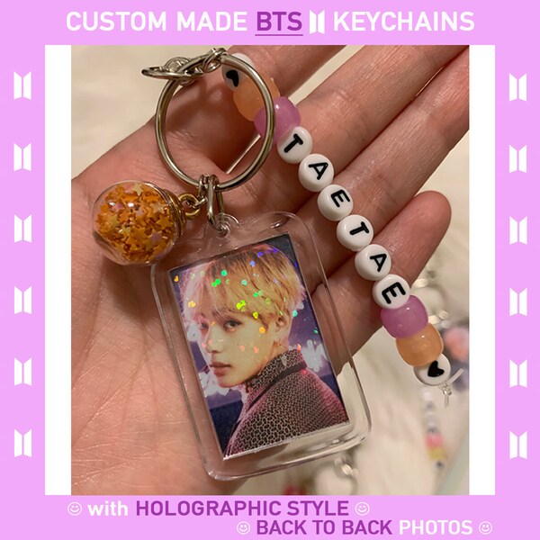Bts Keychain Etsy