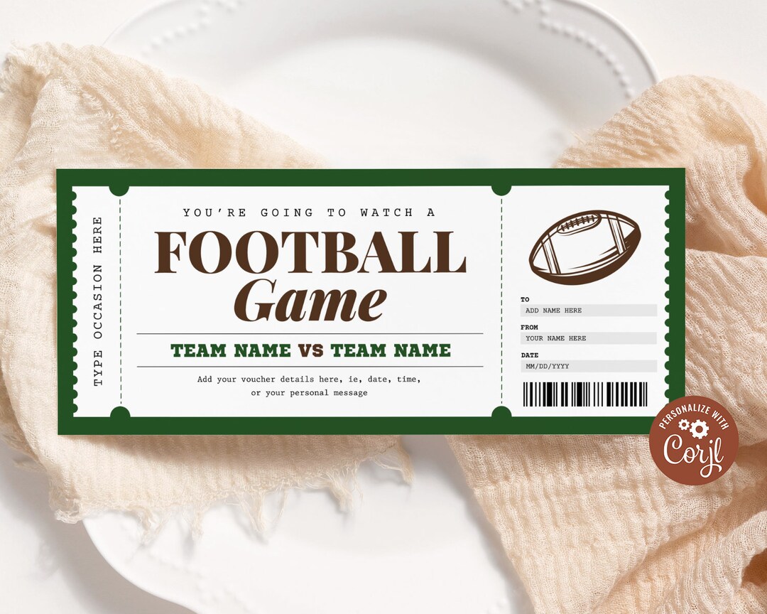 Football Game Ticket EDITABLE Surprise Football Gift Certificate football-game-ticket-editable-surprise-football-gift-certificate