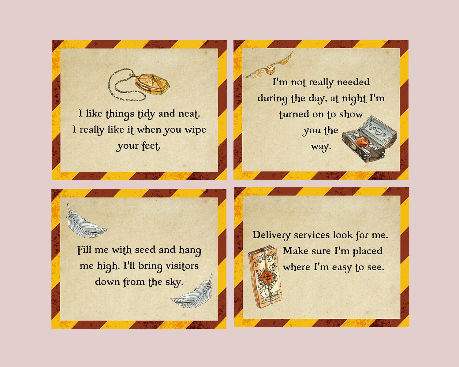 Outdoor Harry Potter Scavenger Hunt Harry Potter Birthday | Etsy