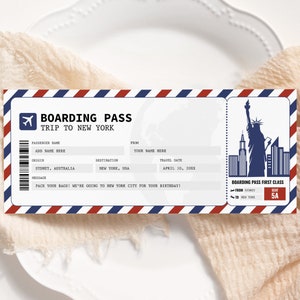 Nyc boarding pass -  Italia