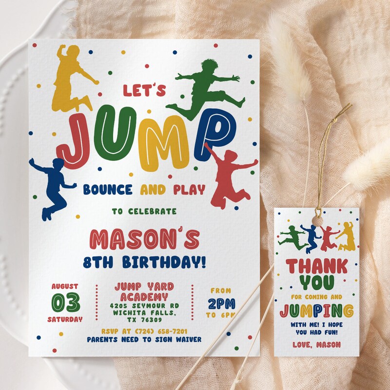 Trampoline Party Favors - Etsy