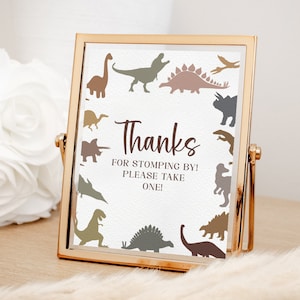 Dinosaur Party Favors Sign, Dino Birthday Party Treats Sign Printable, Jurassic Birthday Favor Sign, Dinosaur Party Decor, INSTANT DOWNLOAD