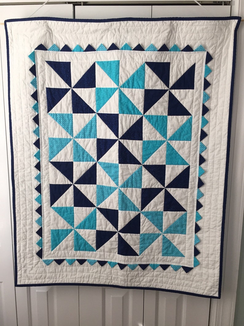 Modern Baby Quilt Handmade Baby Quilt Neutral Baby Quilt Etsy