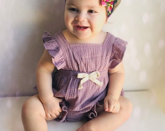 DuAnyozu Summer Toddler Baby Girl Sleeveless Solid Romper Jumpsuit Overall Shorts One Piece Outfit Clothes