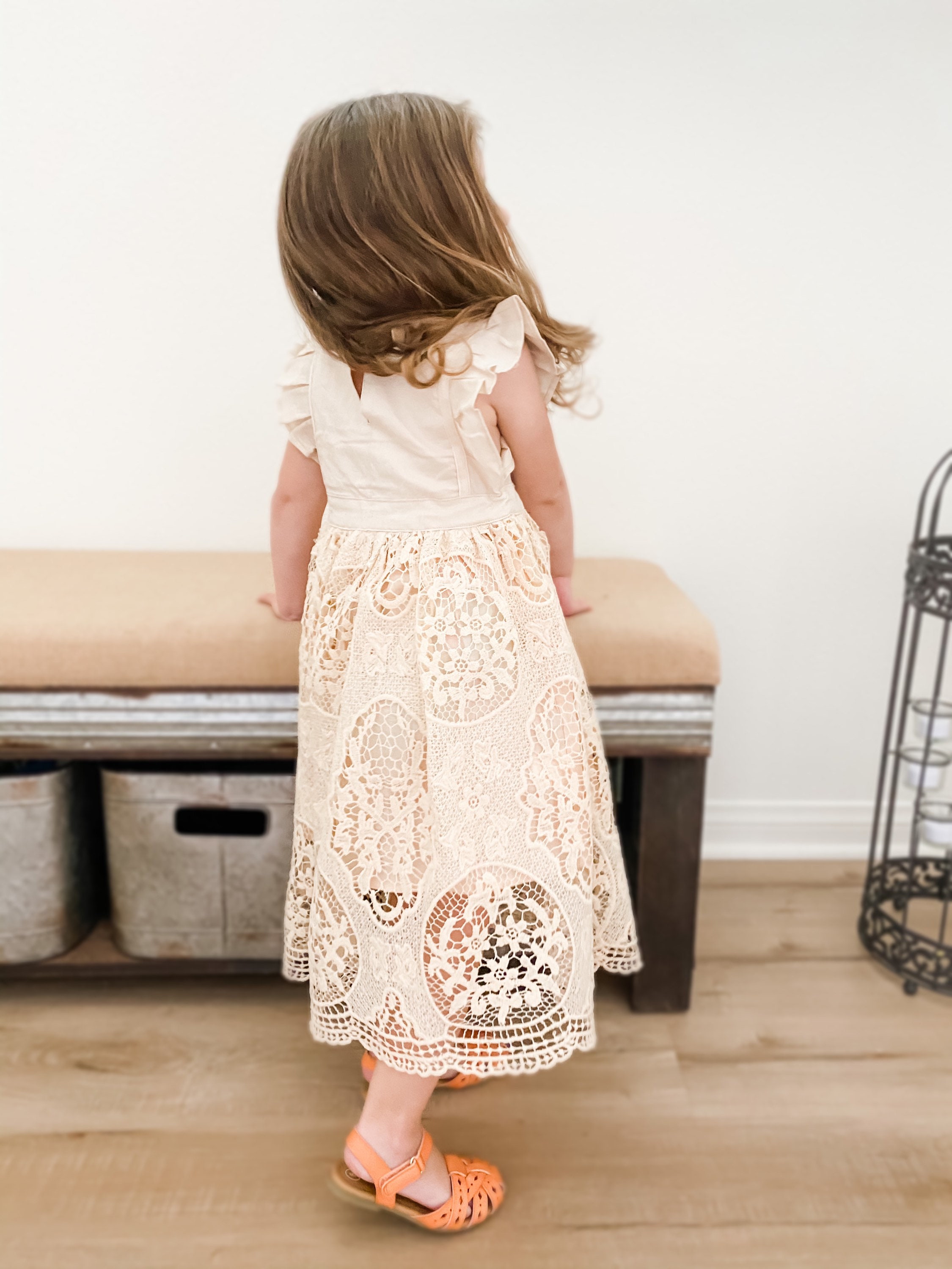 Girl Boho Lace Dress Girl Clothes Girl Dresses Etsy