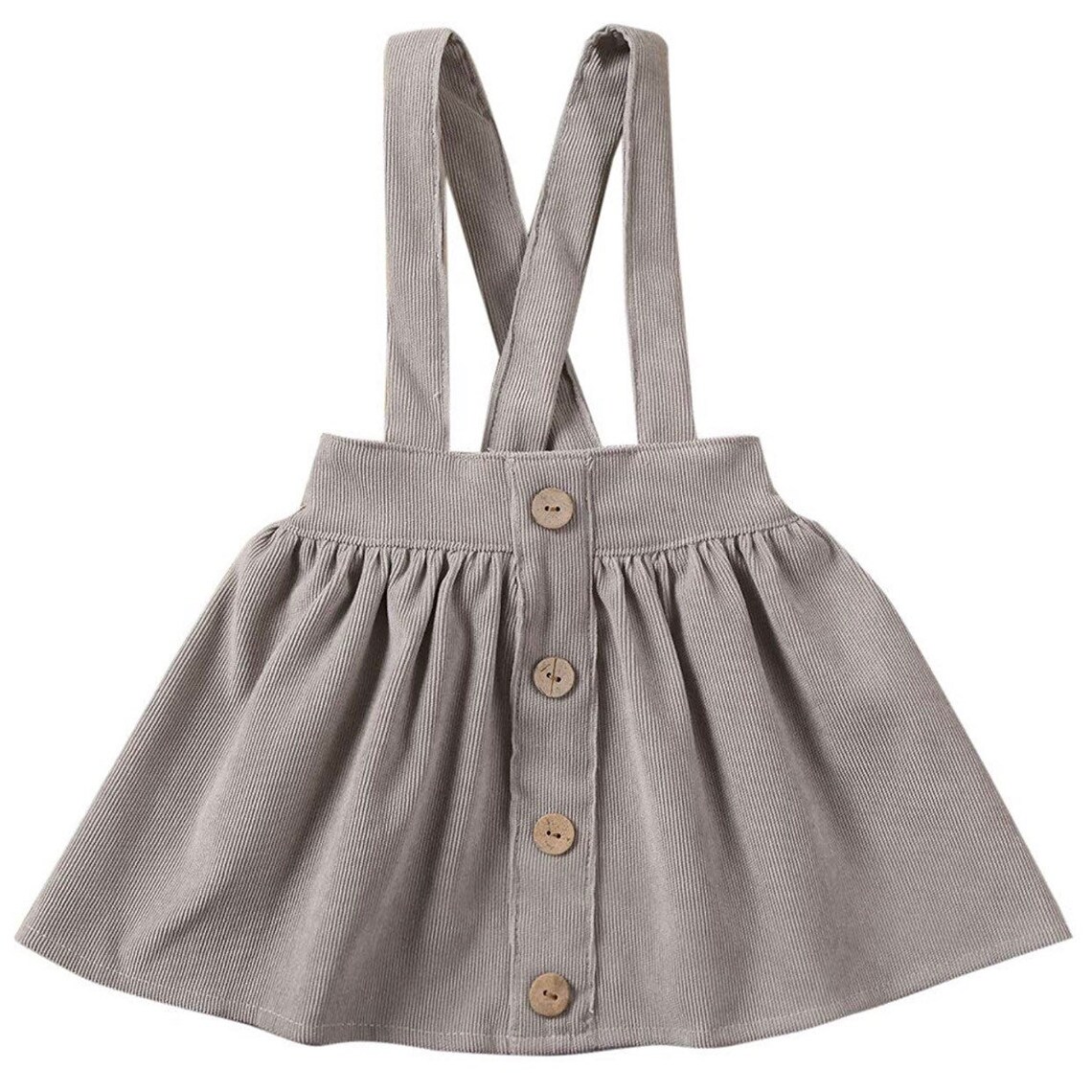 Baby Girl Corduroy Suspender Skirt Baby Girl Dressesbaby Etsy