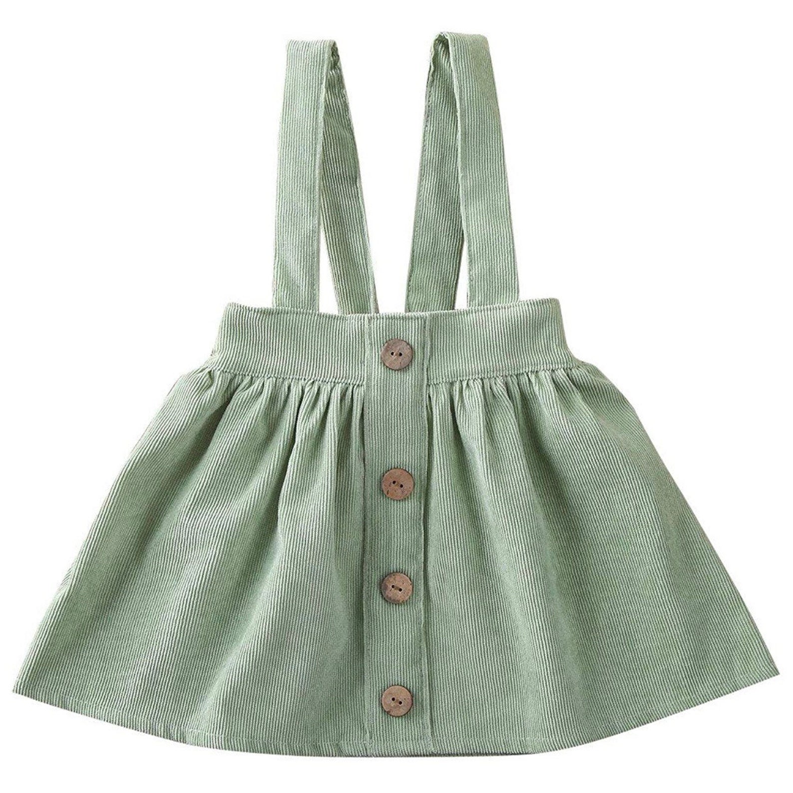 Baby Girl Corduroy Suspender Skirt Baby Girl Dressesbaby Etsy