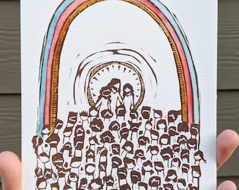 A Heavenly Family, black lives matter, Heavenly Parents, Jesus Christ, Christian art, artist activism, general conference