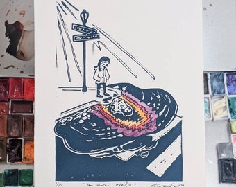 You are lovely - said the gutter puddle