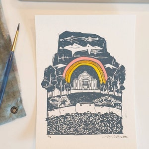 Cardston Alberta temple, LDS temple, Mormon art, temple art, Canada temple, general conference