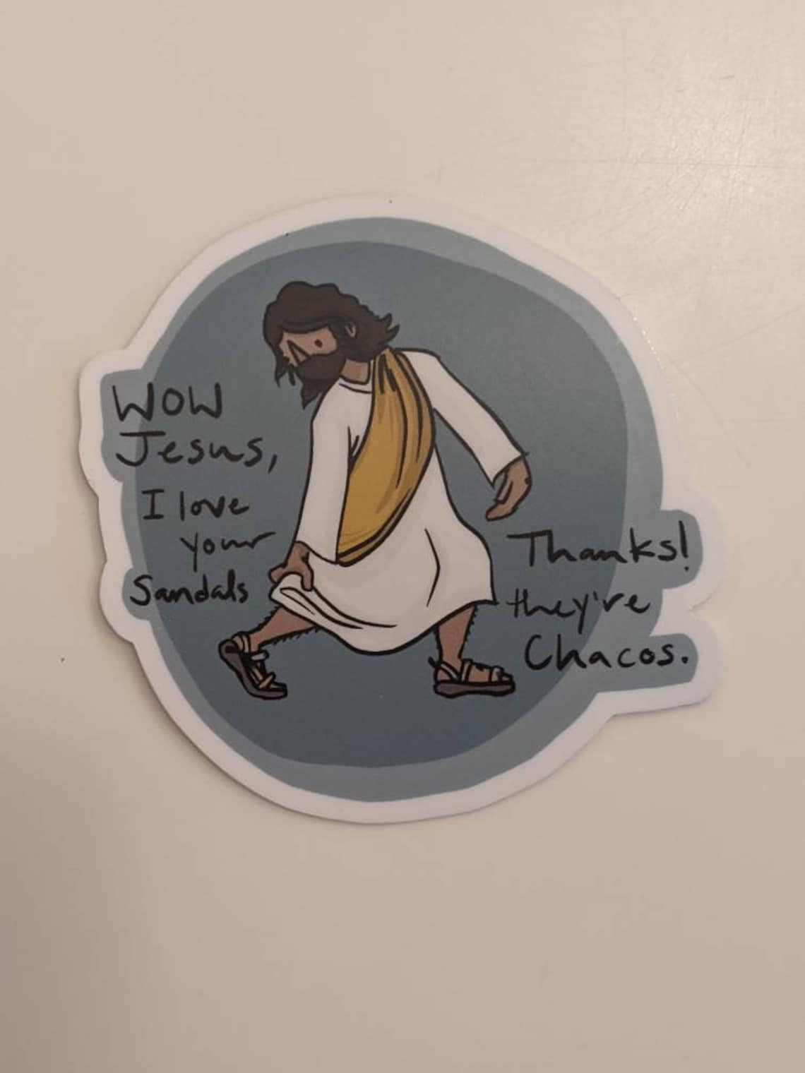 Jesus Sticker Pack Funny Christian Art Religious Art Bumper Etsy