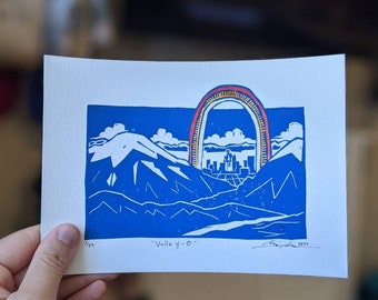 Valley-O, Utah, Salt Lake City, Salt Lake Valley, arco iris, cañón de emigración, cañón de ret butte, pico de alférez, pionero