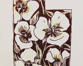 Lirios de Sego, flor del estado de Utah, historia de Utah, pionero, arte del estado